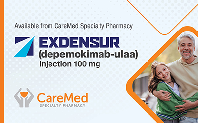 CareMed Has Been Selected as a National Specialty Pharmacy Provider for Exdensur (depemokimab-ulaa)
